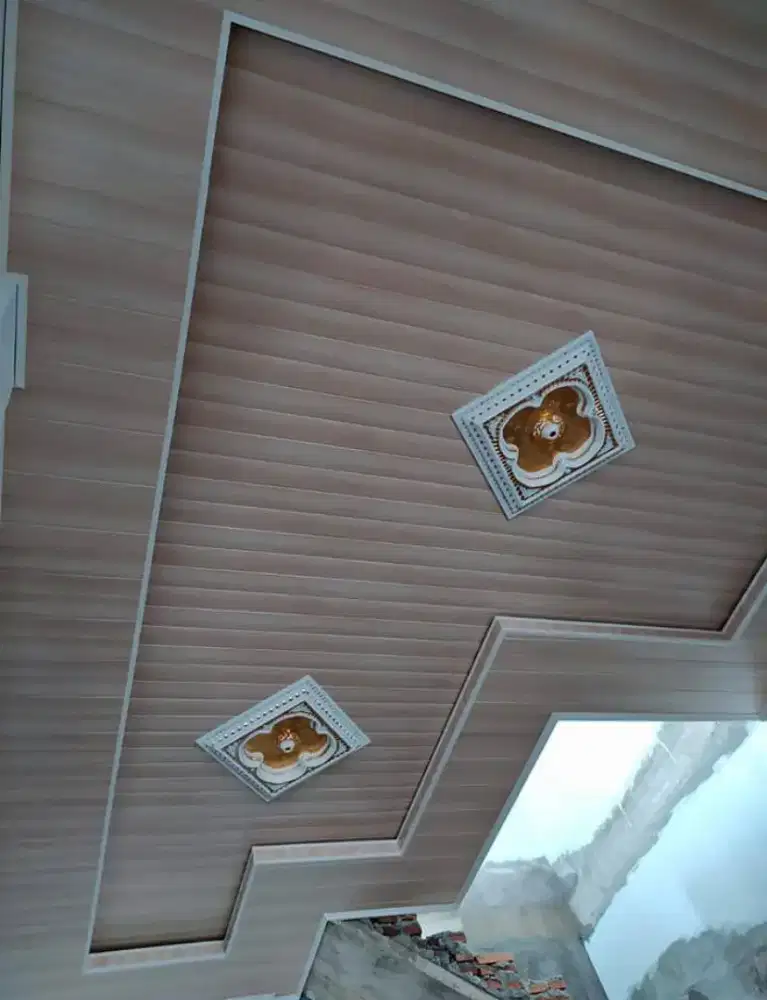 Plafon pvc terpasang murah meriah terpasang dan bergaransi