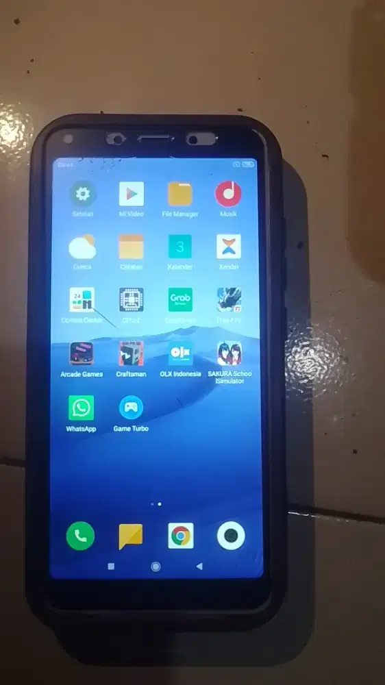 Redmi 6a 2/16 minus tc retak