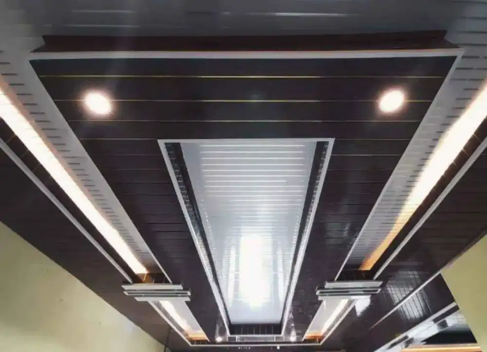 Plafon pvc terpasang murah