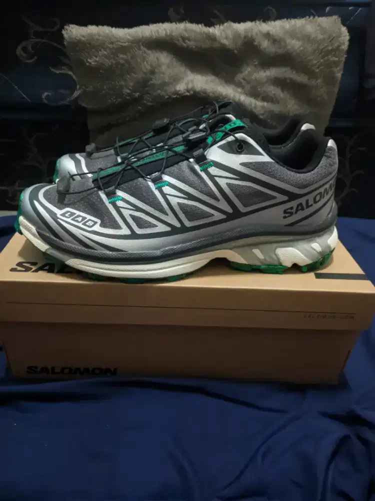 Salomon XT 6 End Cloth Asphalt/Emerald