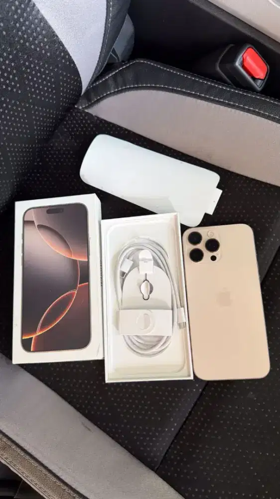 iphone 16 promax 512gb dessert titanium