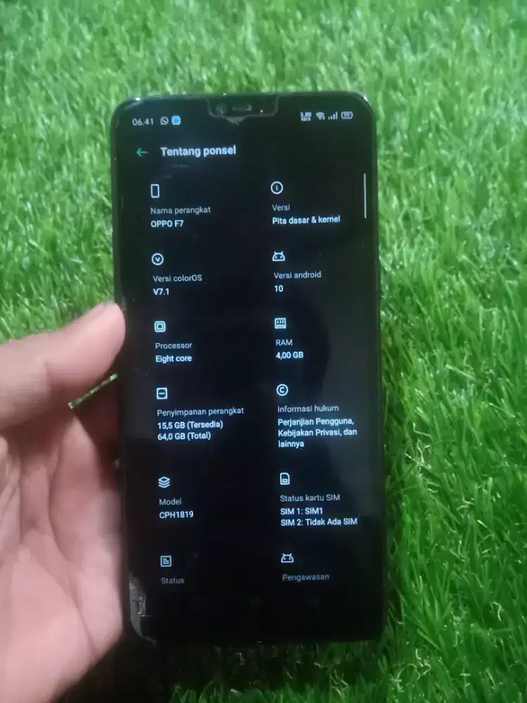 OPPO F7 ( siap antar/cod )