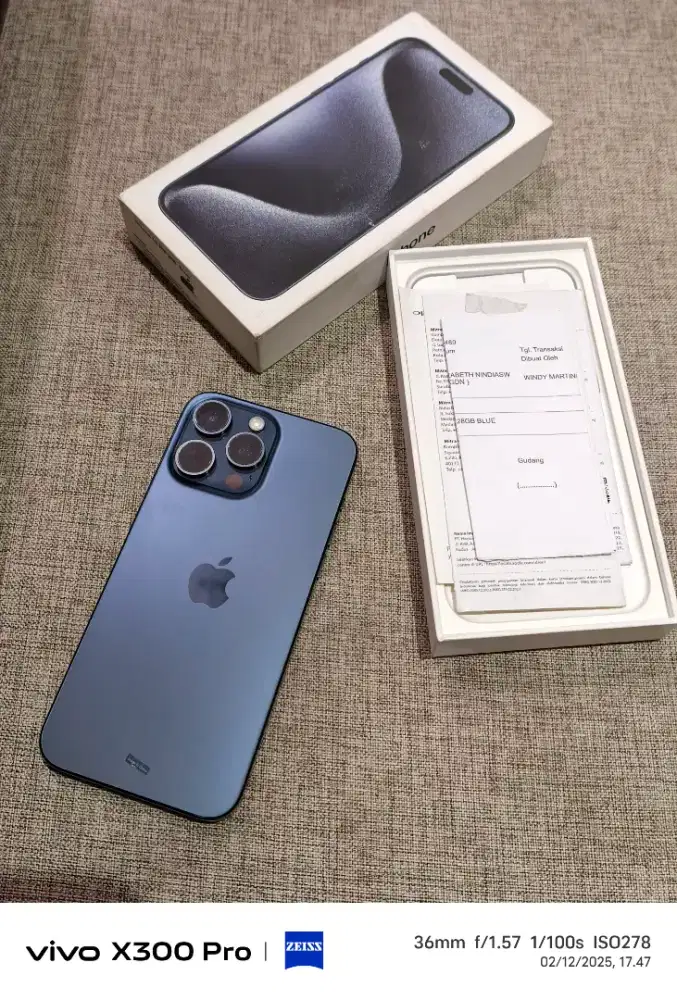 iphone 15 Pro max 256gb Ibox