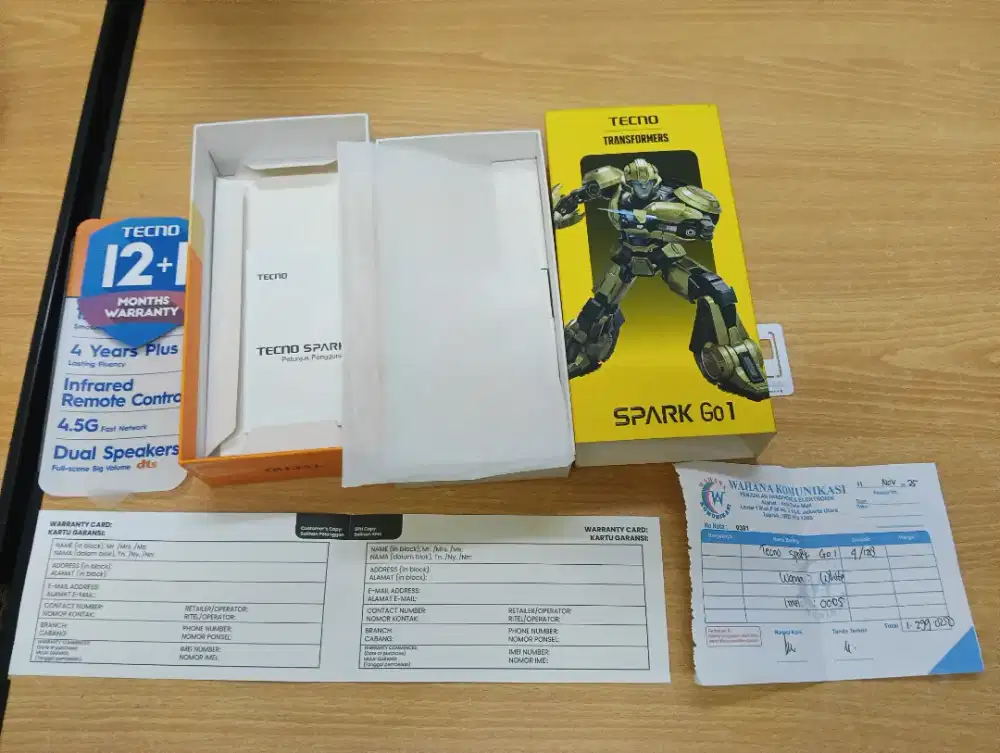 Tecno spark Go1