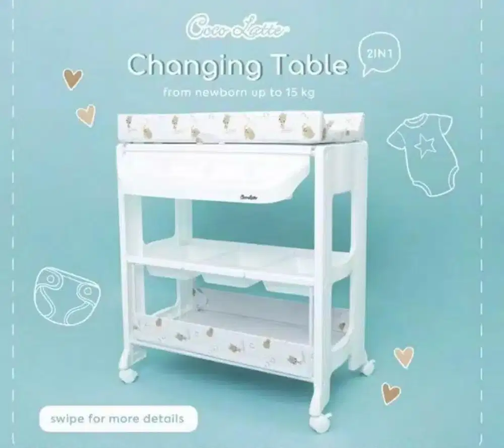 JUAL MURAH!Baby Changing table COCOLATTE