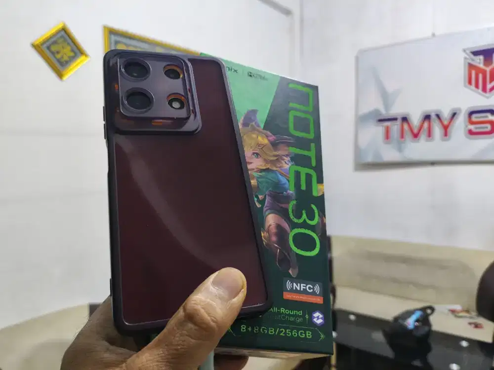 INFINIX NOTE 30 RAM 16/256GB MULUS ORI LAYAR AMOLED 120HZ SPEK GAMING