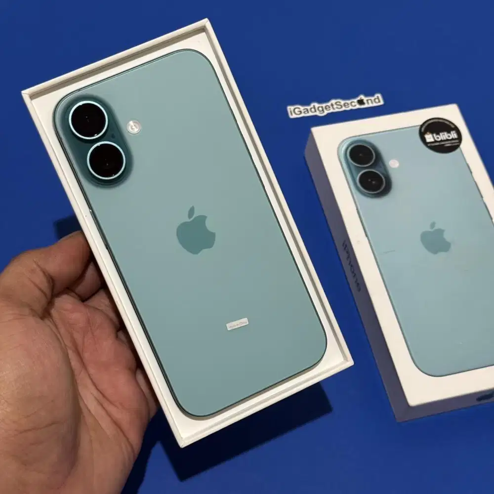IPHONE 16 128GB IBOX BARU 1 BULAN