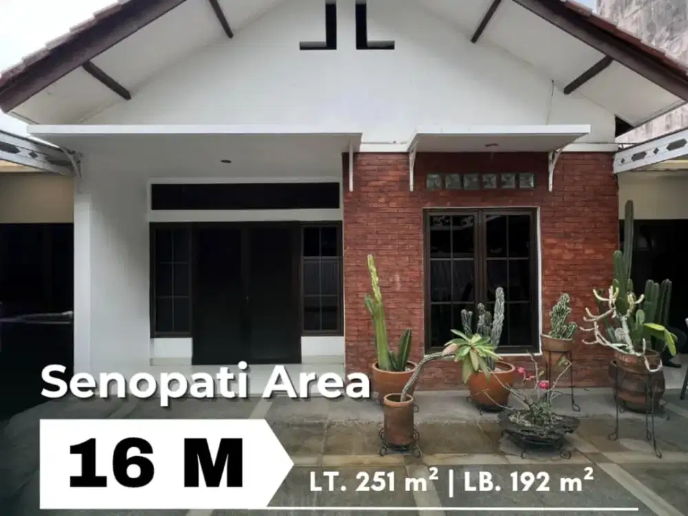 Jual Rumah Senopati Jakarta Selatan - 4+1 Kamar Tidur Unfurnished