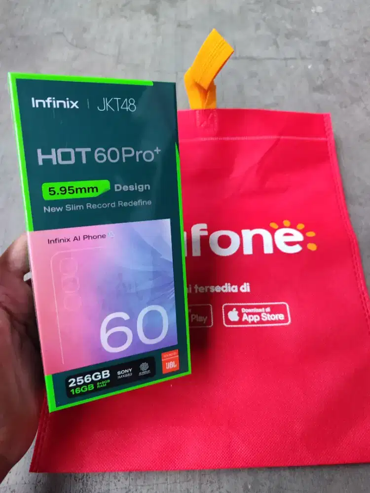 infinix hot 60 pro plus Ram 8/256 gb baru