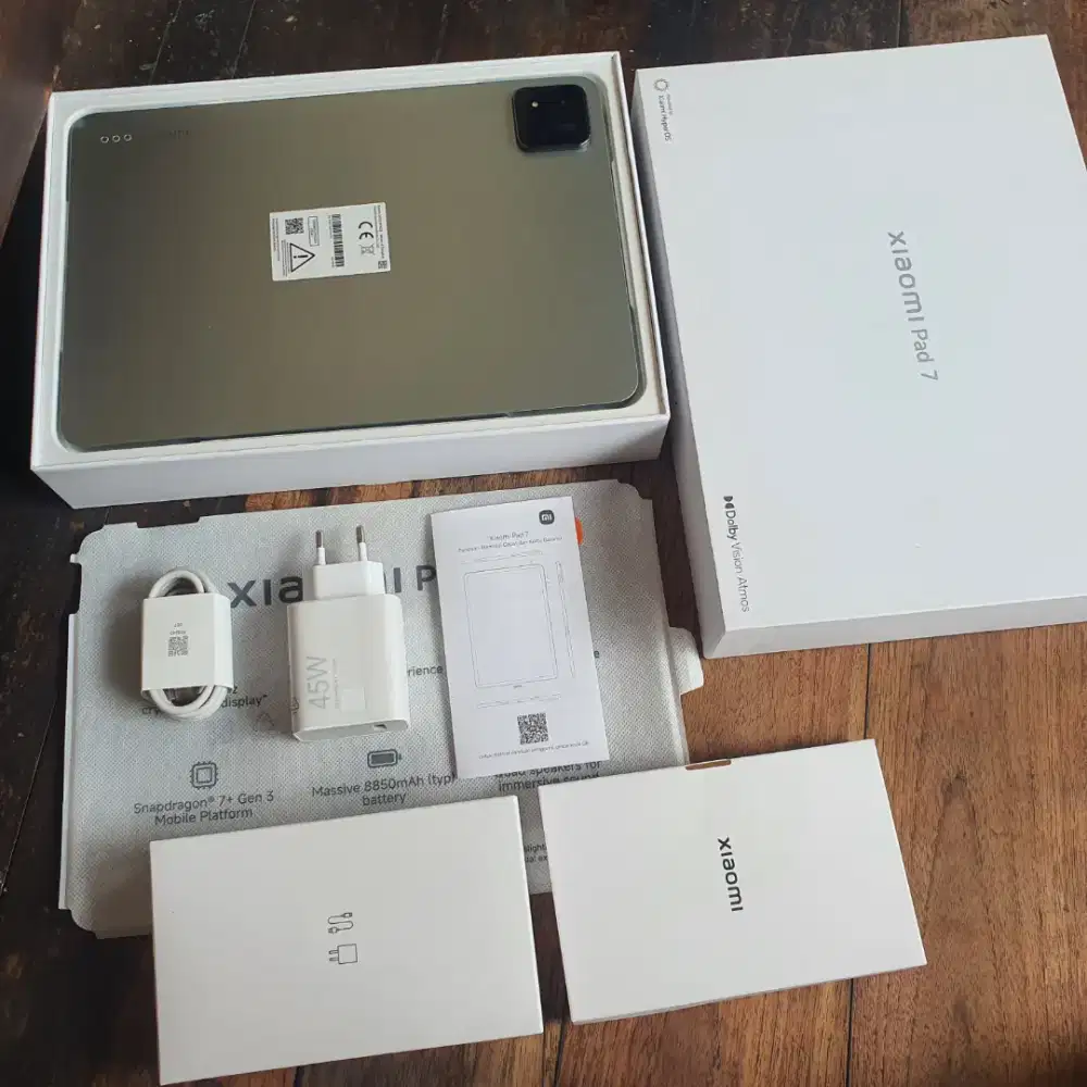 Xiaomi Pad 7 + Keyboard-Stylus Garansi  Panjang Mi Pad 7 Green BH 100%