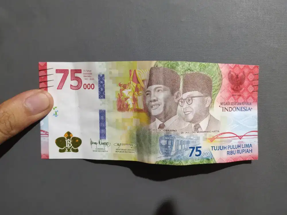 Uang Kemerdekaan 75ribu