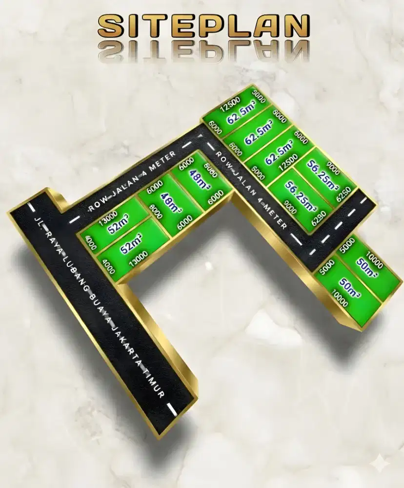 PELUANG EMAS! KAVLING PINGGIR JALAN UTAMA SIAP BANGUN