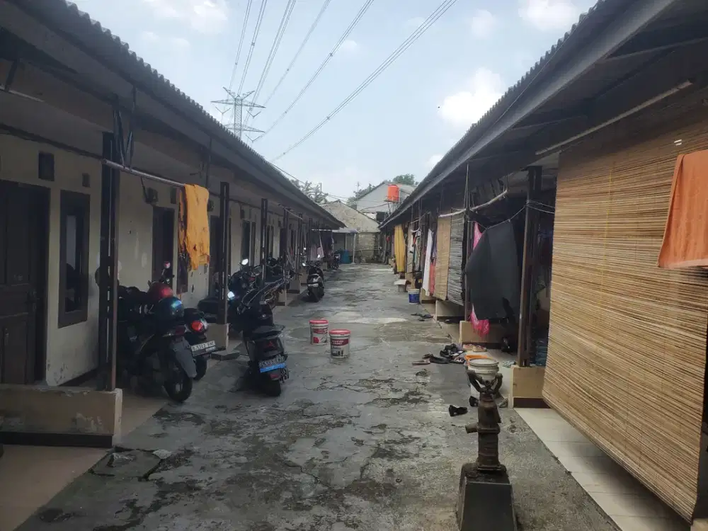 Kontrakan Aktif 33 Pintu Seluas 850 M2 di Jati Bulak Bekasi Timur