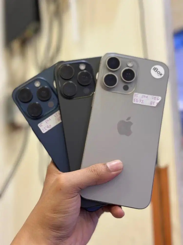 iPhone 15 Promax 256Gb ex Resmi iBox Fullset