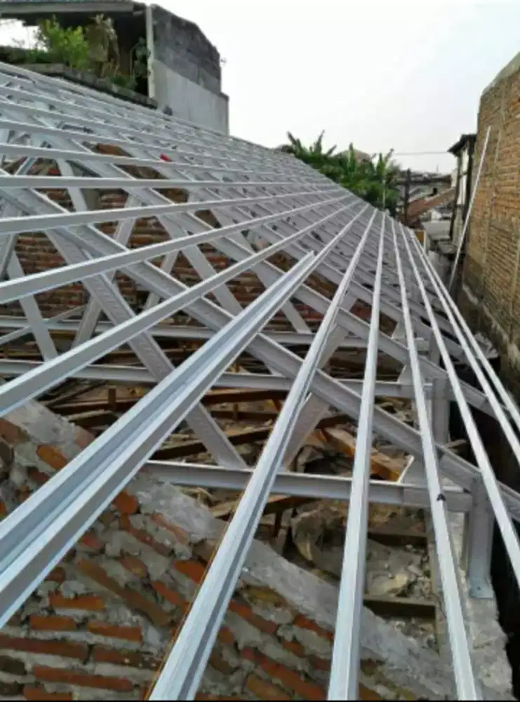 Rangka atap galvalum kanal C 75