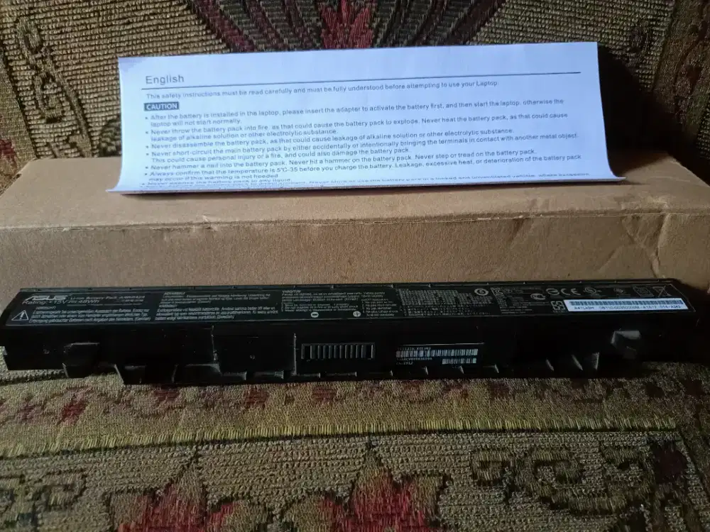 Baterai laptop ASUS ROG GL552JX ori murah