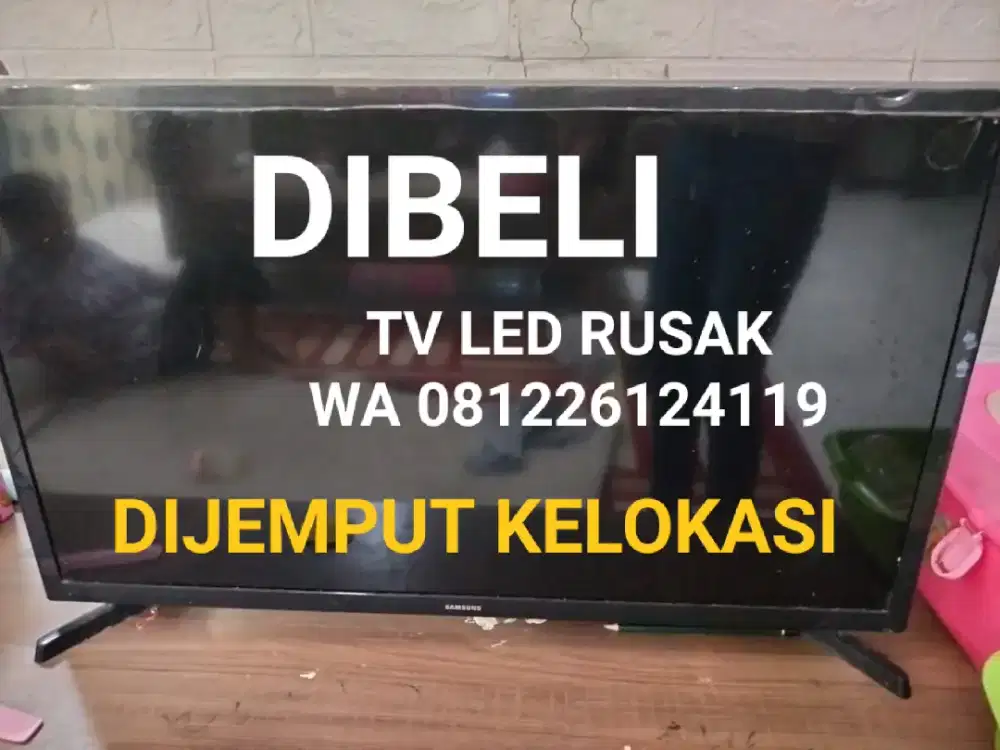 Tukang beli tv LED rusak