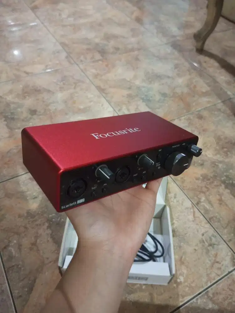 Soundcard Focusrite musik recording studio