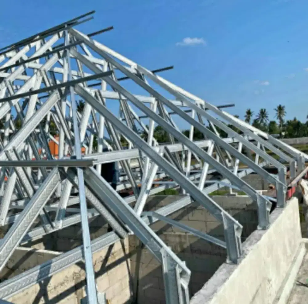 Galvalum kencana terpasang sudah termasuk bahan