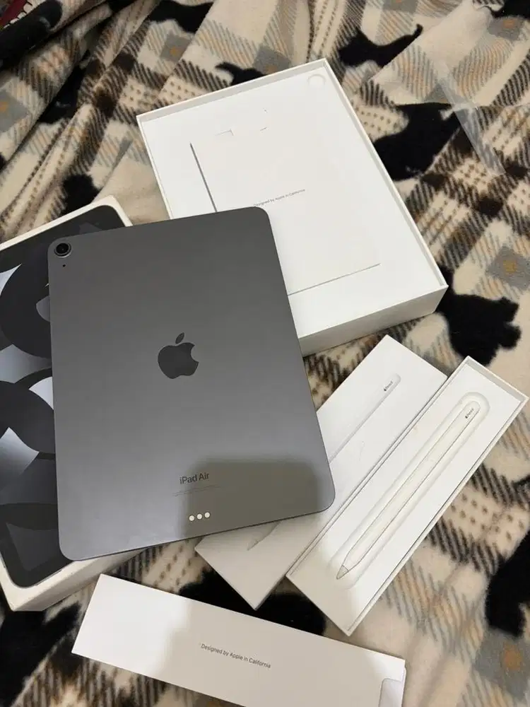 Ipad Air 5 64GB + Apple Pencil Gen 2 (iBox Resmi)