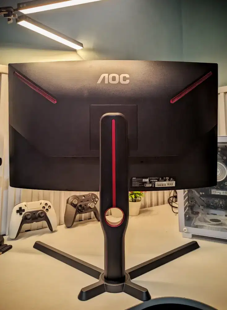 pc part murah monitor gaming aoc curved 27in 2k resolusi