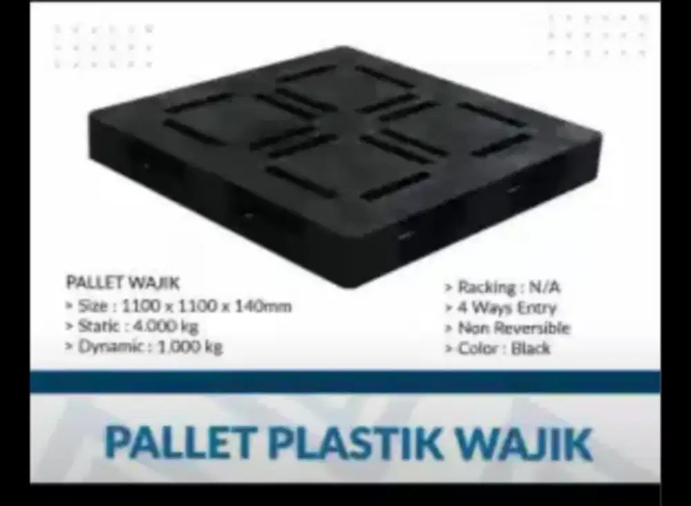 Jual beli palet plastik