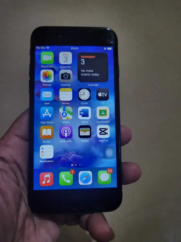 Iphone 7 biasa 128 inter Allop