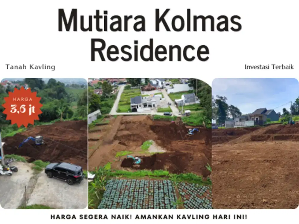 Investasi Terbaik Sebelum 2026: Kavling Kolmas, Prospek Kenaikan Harga Melebihi Deposito Bank