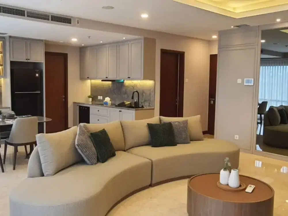 termurah! apartemen hegarmanah residence 3 br furnish private lift bandung utara