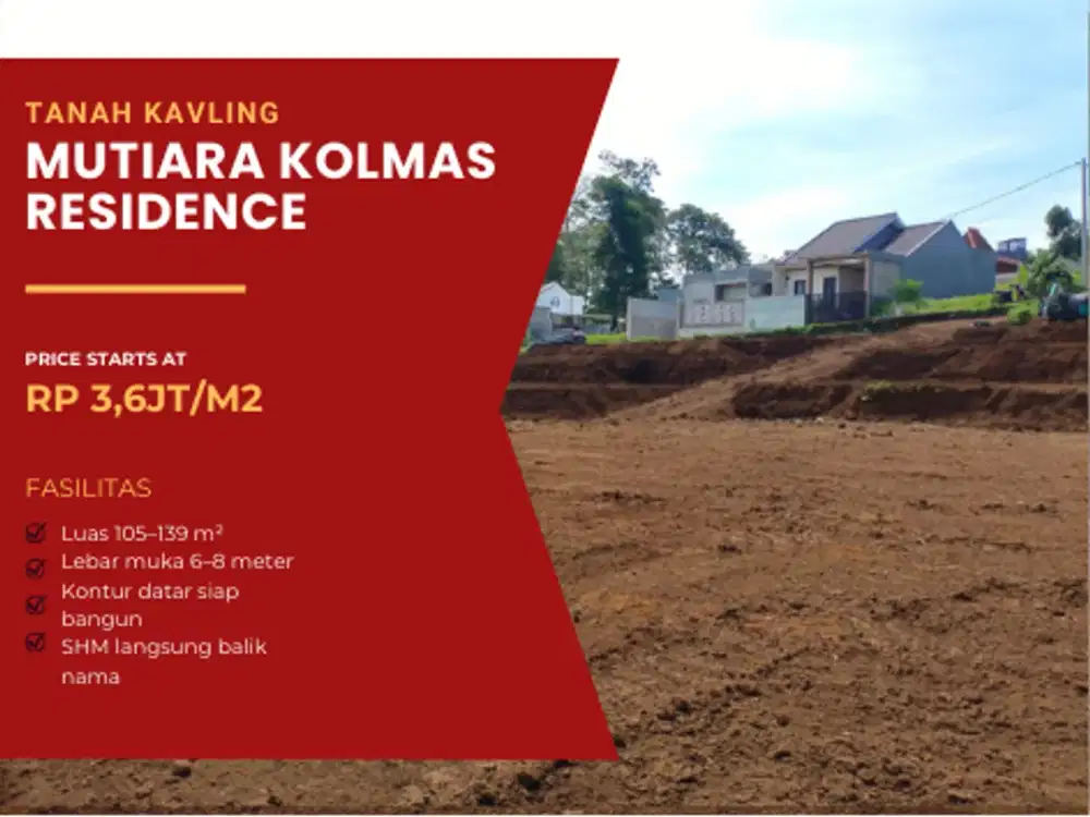 Kavling Mutiara Kolmas: Bukan Cuma Tanah, Ini adalah Garansi Oksigen Murni Harian untuk Keluarga Anda