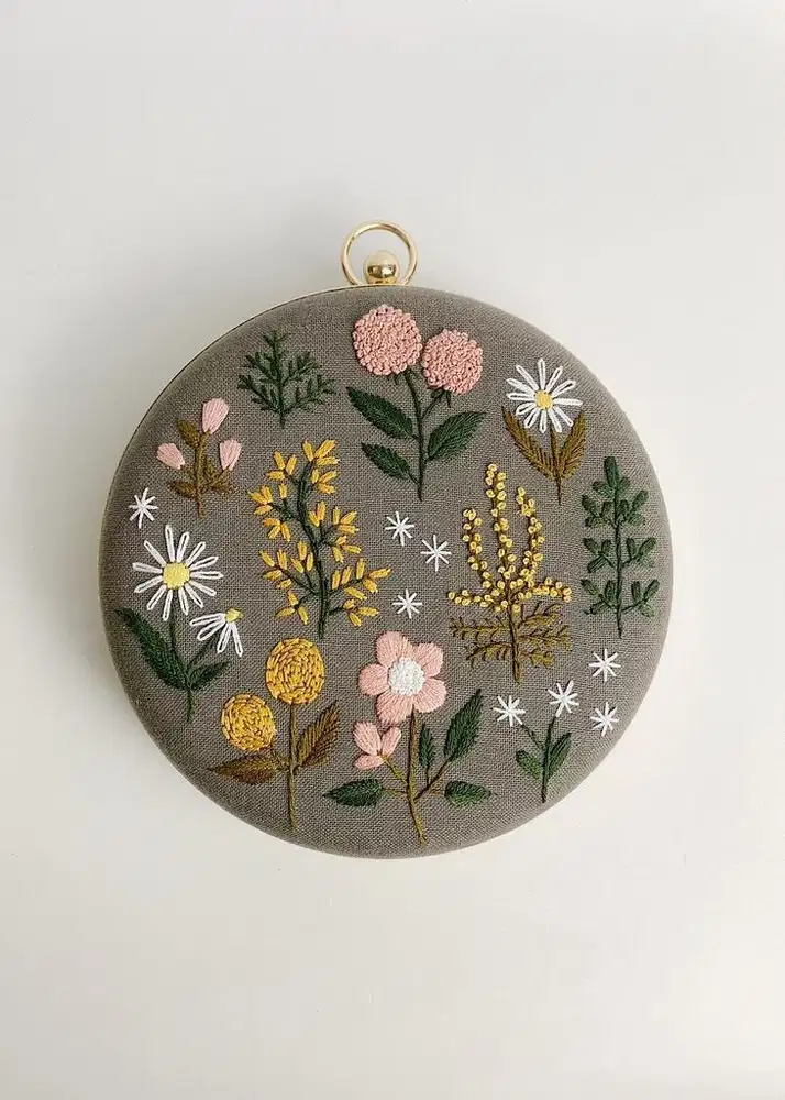 Clutch Embroidery