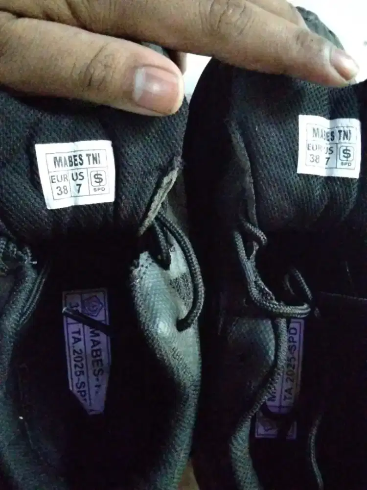 Jual sepatu merk mabes tni