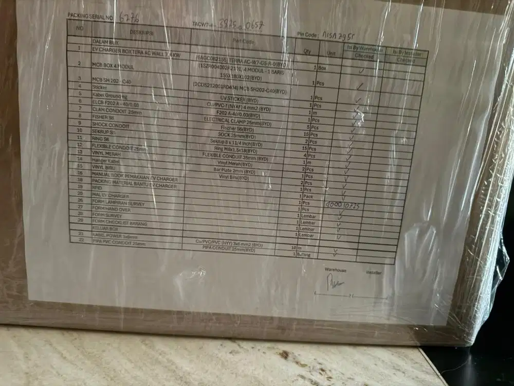 BYD Sea Lion Home Wall Charger Elmecon