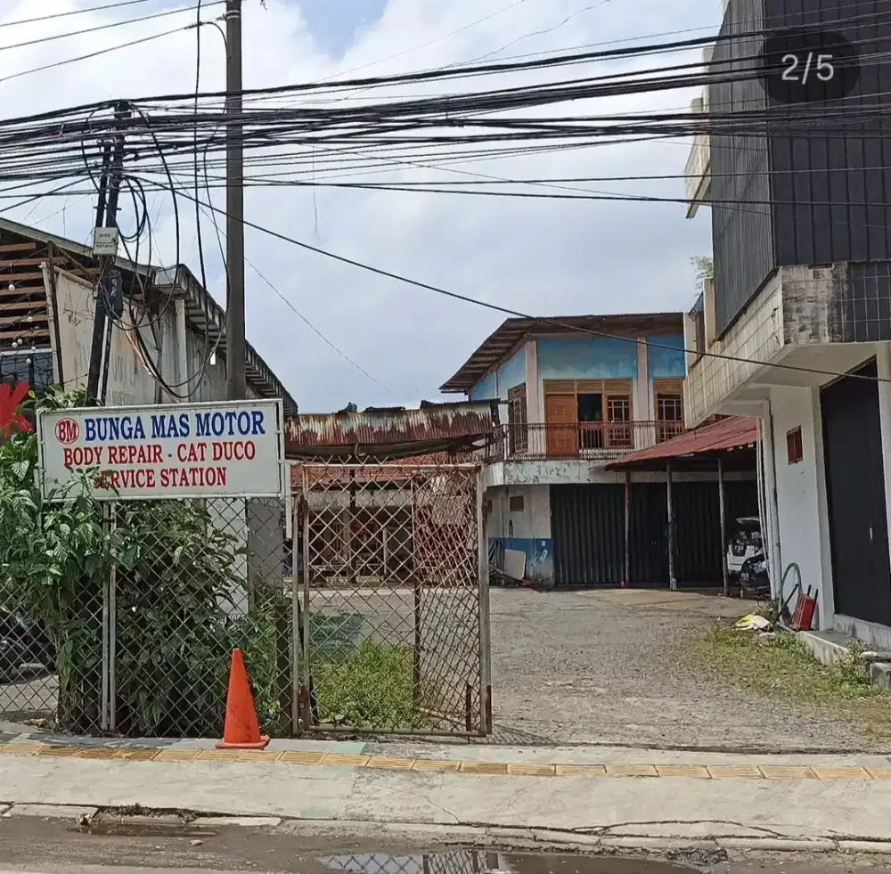 Dijual Ruko Tanah & Bangunan dijalan Utama Protokol