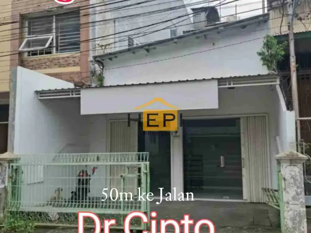 Rumah Tengah Kota 50 m dari Jl Dr Cipto Semarang Tengah
