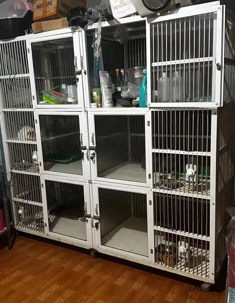 Kandang peliona 3 tingkat knockdown