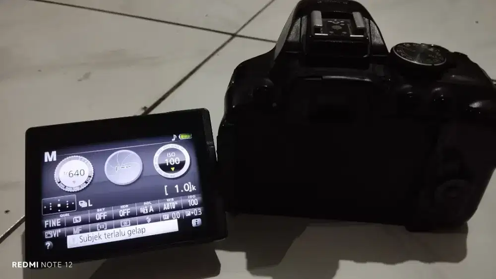 Nikon D5300 & lensa Fix