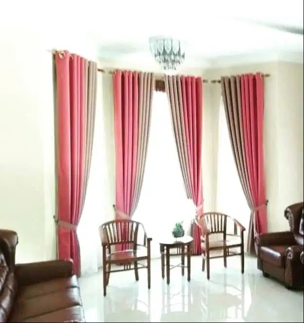 Termurah Tirai Gorden Jendela Gordyn Mewah Hordeng Model Terbaru