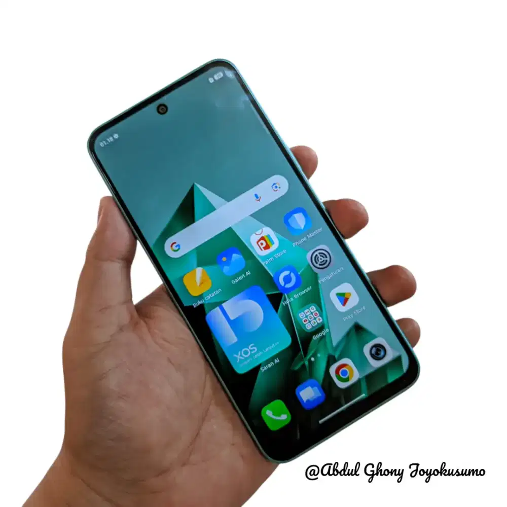 Infinix Note 50x 5G 8/256 Green Fullset