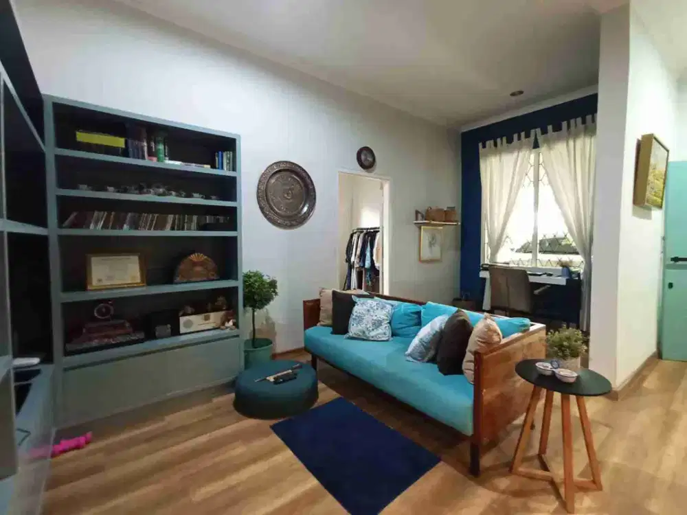 Rumah Estetik Full Furnish Halaman Luas Kota Bogor Dekat Masjid