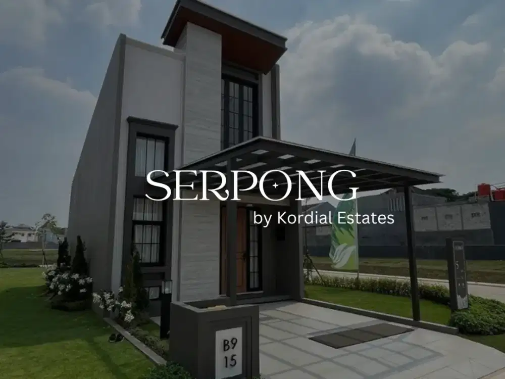 RUMAH SERPONG KAWASAN MANDIRI LOKASI HUB 3 KOTA MODERN