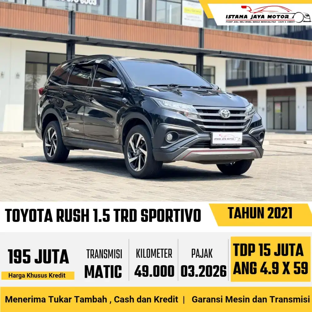 Toyota Rush TRD AT 2021