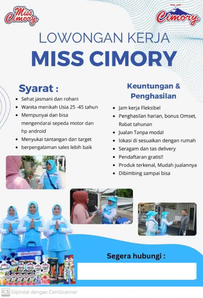 Lowongan Sales Cimory
