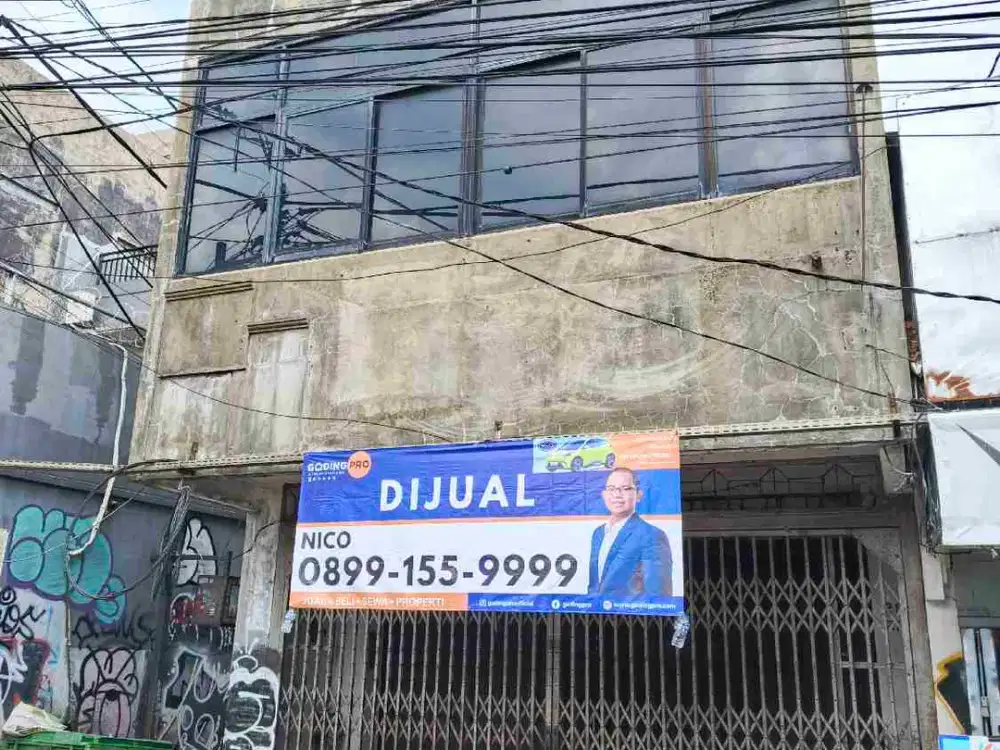 Ruko Suryakencana bentuk panjang cocok buat kos dan usaha