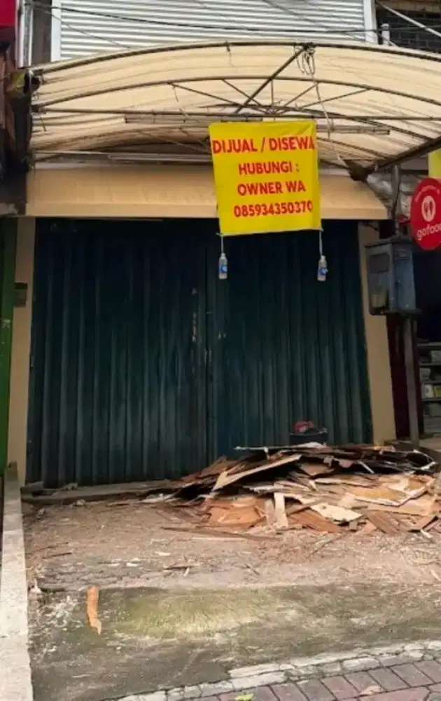 Ruko raya manyar sby deretan soto Jayus area komersial