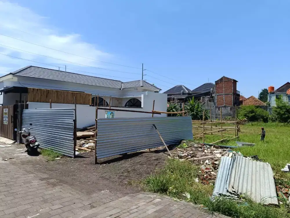 BUC, TANAH KECIL KAWASAN VILLA SANUR - HANYA 3 MENIT KE PANTAI