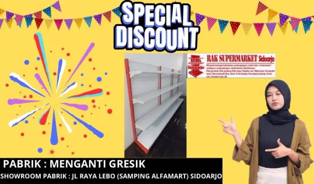 Rak minimarket gondrola