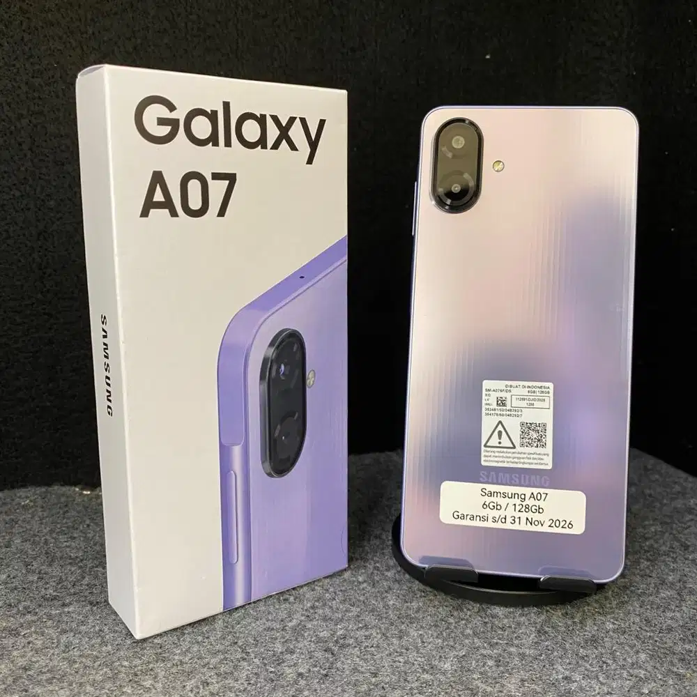Samsung A07 6/128gb Sebulan Pakai