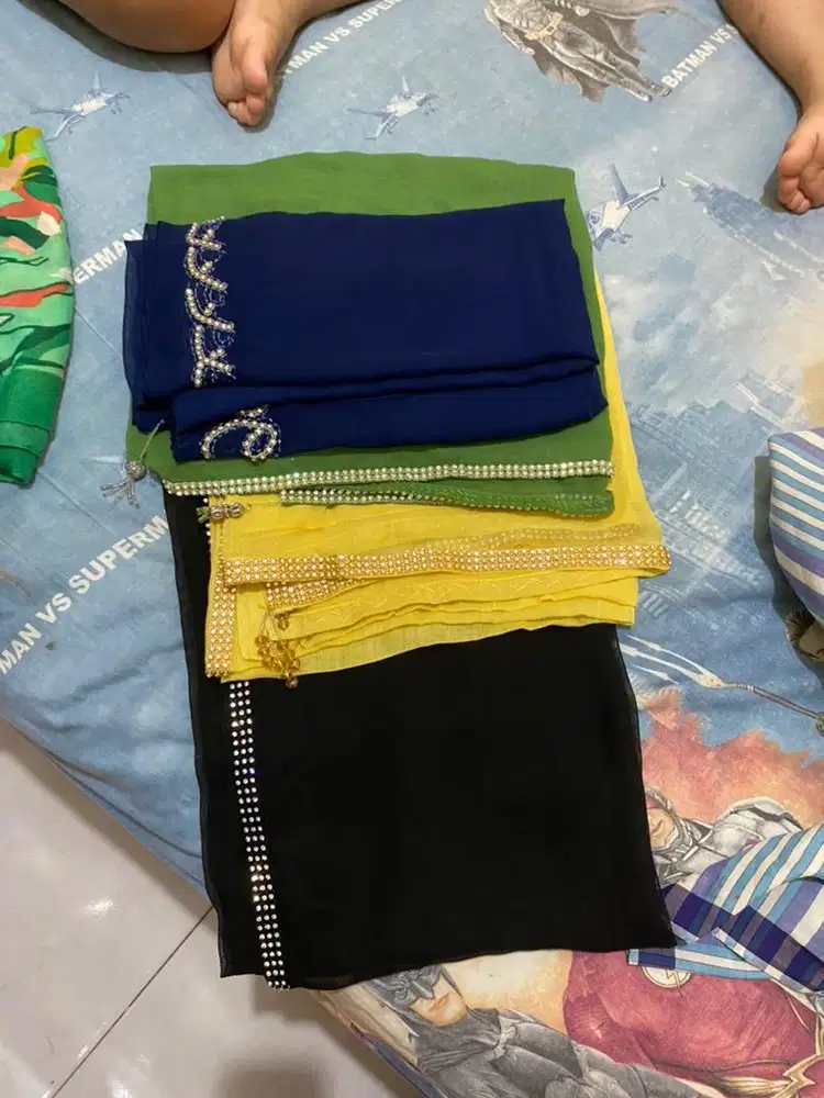 Jual jilbab paris mata sowroski