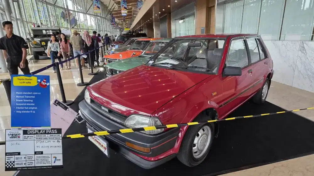 Toyota Starlet Kotak 1.3 SE EP71 1989 Power Steering ISTIMEWA LANGKA